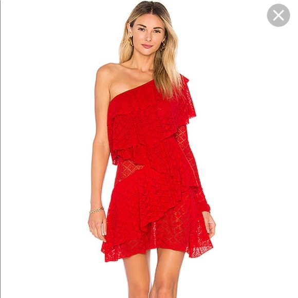 House of Harlow 1960 Dresses & Skirts - Red House of Harlow 1960 X Revolve Aries Dress